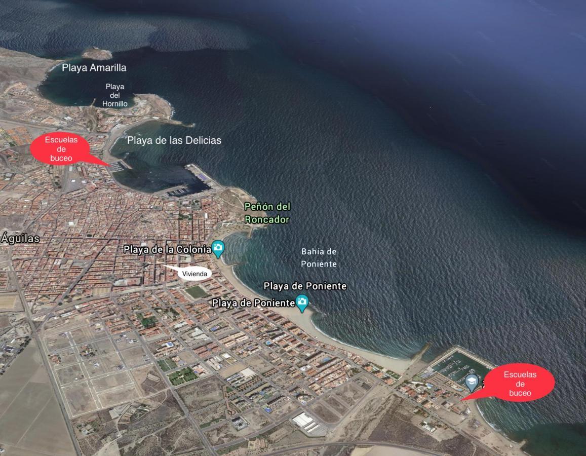 Alojamiento La Colonia Águilas Esterno foto